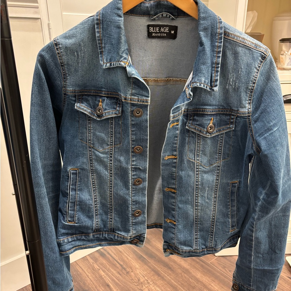 Blue Age Women's Blue Jean Jacket